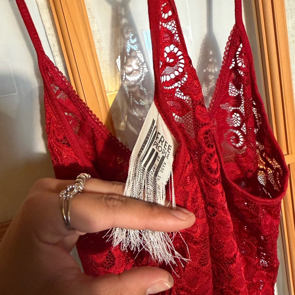 Free People Scarlet Lace Bodysuit - Picture 2 of 5